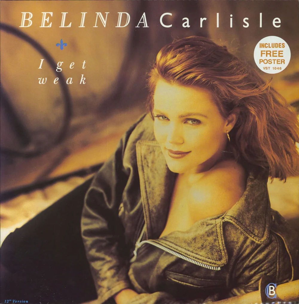 Belinda Carlisle live tour poster 2026 & 2027